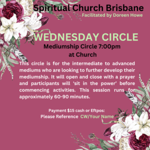 Wednesday Medium Development Circle